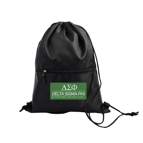 Delta Sigma Phi Fraternity Drawstring Backpack
