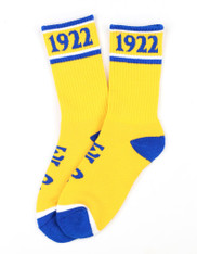 Sigma Gamma Rho Sorority Socks-Yellow
