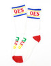 Order of the Eastern Star OES Socks- White