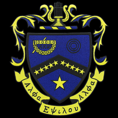 Kappa Kappa Psi Fraternity Emblem- 10.5 Inches