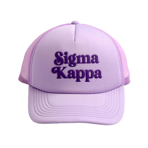 Sigma Kappa Sorority Trucker-Style Baseball Hat 