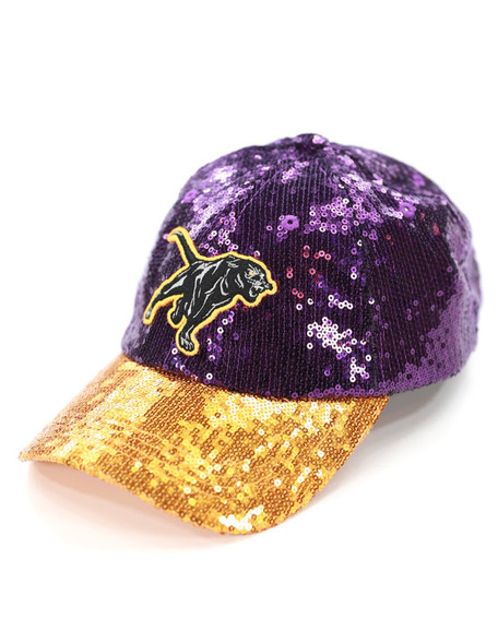 Prairie View A&M University Sequin Hat- Mascot-Front