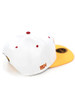 Bethune Cookman University Snapback Hat-White-Back