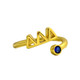 Delta Delta Delta Tri-Delta Sorority Wraparound Ring