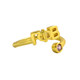 Gamma Phi Beta Sorority Wraparound Ring