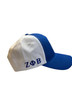 Zeta Phi Beta Sorority Color Block Cap 