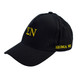 Sigma Nu Fraternity Baseball Cap Cotton 5-Panel Black Hat-Front