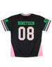 Alpha Kappa Alpha AKA Sorority Football Jersey-Black-Black