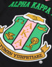Alpha Kappa Alpha AKA Sorority Football Jersey-Black