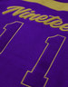 Omega Psi Phi Fraternity Pull Over V-Neck Sweater- Crest-Purple/Gold