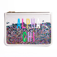 Alpha Chi Omega Sorority Cosmetic Bag-Confetti 