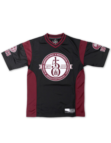 Alabama A&M University 150th Anniversary Football Jersey- Black-Men's
