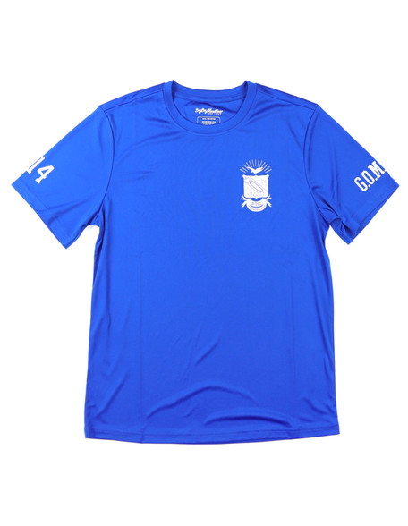 Phi Beta Sigma Fraternity Shirt- Dri Fit- Crest 