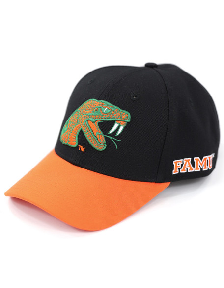 Florida A&M University FAMU Hat- Black-Mascot-Front