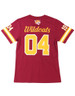 Bethune-Cookman University Jersey Shirt-Women’s-Back