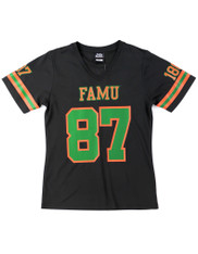 Florida A&M University FAMU Jersey Shirt-Women’s-Style 2-Front
