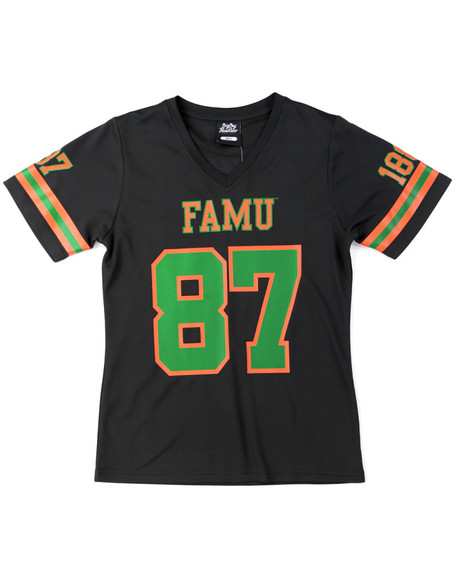 Florida A&M University FAMU Jersey Shirt-Women’s-Style 2-Front