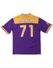 Alcorn State University Football Jersey- Men's-Back