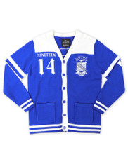 Phi Beta Sigma Fraternity Button Down Sweater-Front
