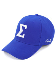 Phi Beta Sigma Fraternity Hat-Sigma-Blue