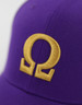 Omega Psi Phi Fraternity Hat-Omega-Purple