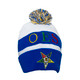Order of the Eastern Star OES Beanie-Blue/White
