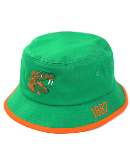 Florida A&M University FAMU Bucket Hat-Green/Orange-Style 2