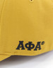 Alpha Phi Alpha Fraternity Hat-Old Gold- Crest