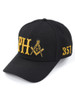 Prince Hall Mason Hat- Symbol-Front