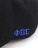 Phi Beta Sigma Fraternity Hat-Black-Crest