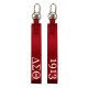 Delta Sigma Theta Sorority Keychain- Hands-Free Wristlet Lanyard
