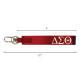 Delta Sigma Theta Sorority Keychain- Hands-Free Wristlet Lanyard