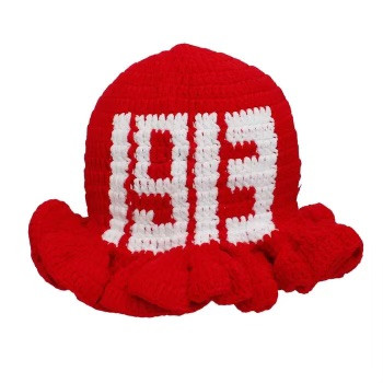 Delta Sigma Theta Sorority Crochet Ruffle Bucket Hat
