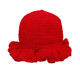 Delta Sigma Theta Sorority Crochet Ruffle Bucket Hat