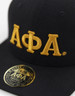 Alpha Phi Alpha Fraternity Snapback Hat-Black