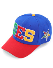 Order of the Eastern Star OES Hat-Blue/Red