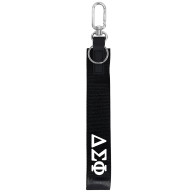 Delta Sigma Phi Fraternity Keychain- Hands-Free Wristlet Lanyard 