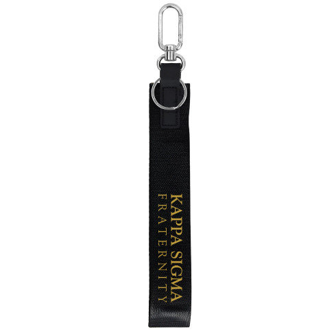 Kappa Sigma Fraternity Keychain- Hands-Free Wristlet Lanyard 