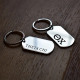 Theta Chi Fraternity Dog Tag Key Chain 