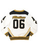 Alpha Phi Alpha Fraternity Pull Over Sweater-White/Black