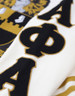 Alpha Phi Alpha Fraternity Pull Over Sweater-White/Black