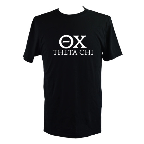 Theta Chi Fraternity Shirt- Black