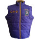 Omega Psi Phi Fraternity Vest-Crest