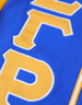 Sigma Gamma Rho Sorority Baseball Jersey- Button Up-Blue/Yellow
