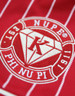 Kappa Alpha Psi Fraternity Baseball Jersey- Button Up-Crimson