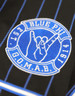 Phi Beta Sigma Fraternity Baseball Jersey- Button Up-Black