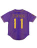 Omega Psi Phi Fraternity Baseball Jersey- Button Up-Purple