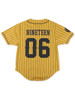 Alpha Phi Alpha Fraternity Baseball Jersey- Button Up-Gold