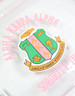 Alpha Kappa Alpha AKA Sorority Clear Cross Body Bag-Pink