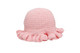 Alpha Kappa Alpha AKA Sorority Crochet Ruffle Bucket Hat-Pink
